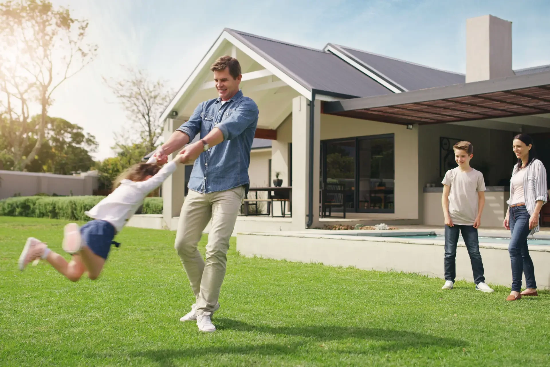Mortgage and home financing lifestyle image